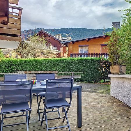 Appartement à 600m des remontées mécaniques, centre Morzine, chalet les Joux Esterno foto