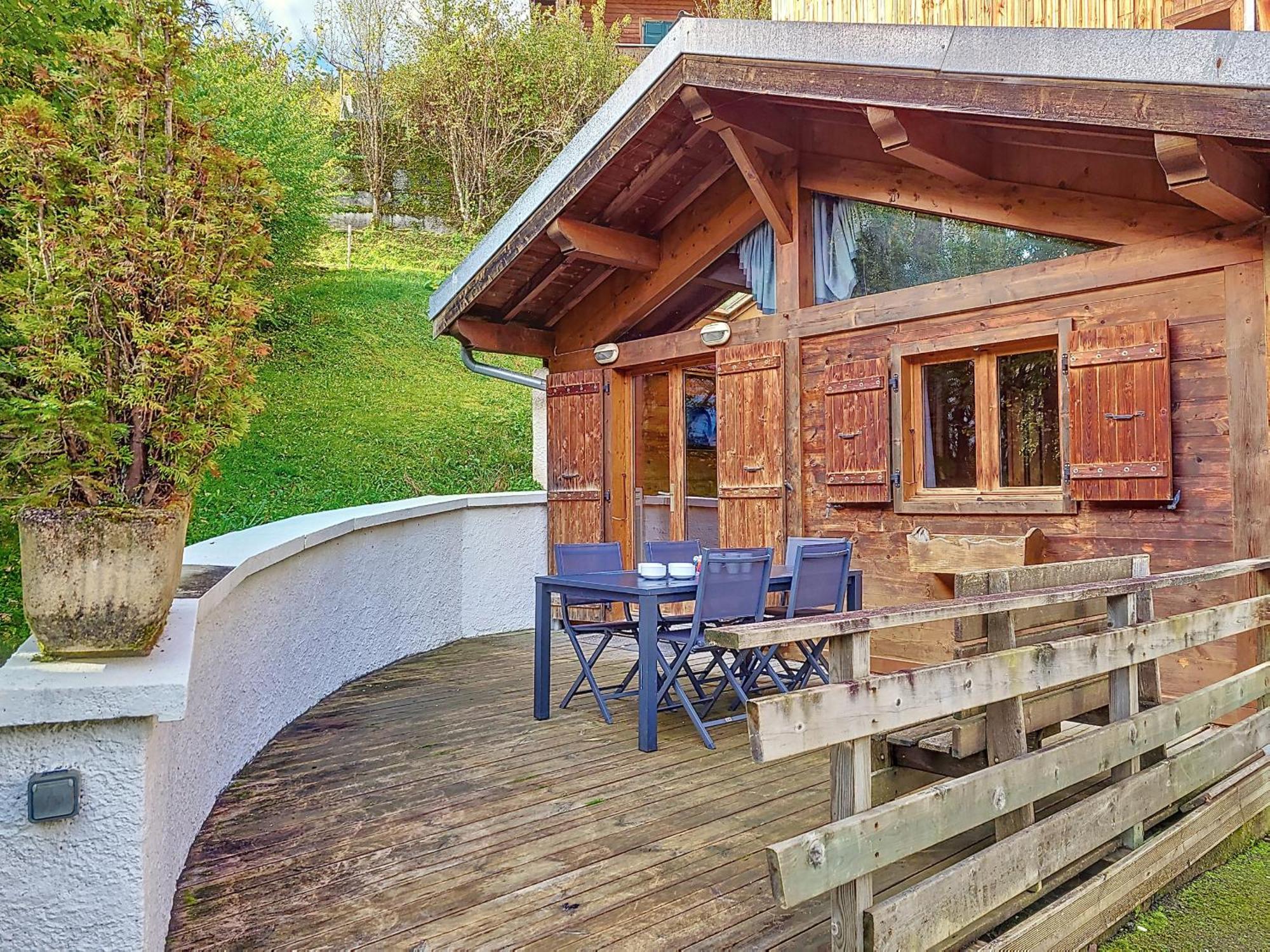 Appartement à 600m des remontées mécaniques, centre Morzine, chalet les Joux Esterno foto