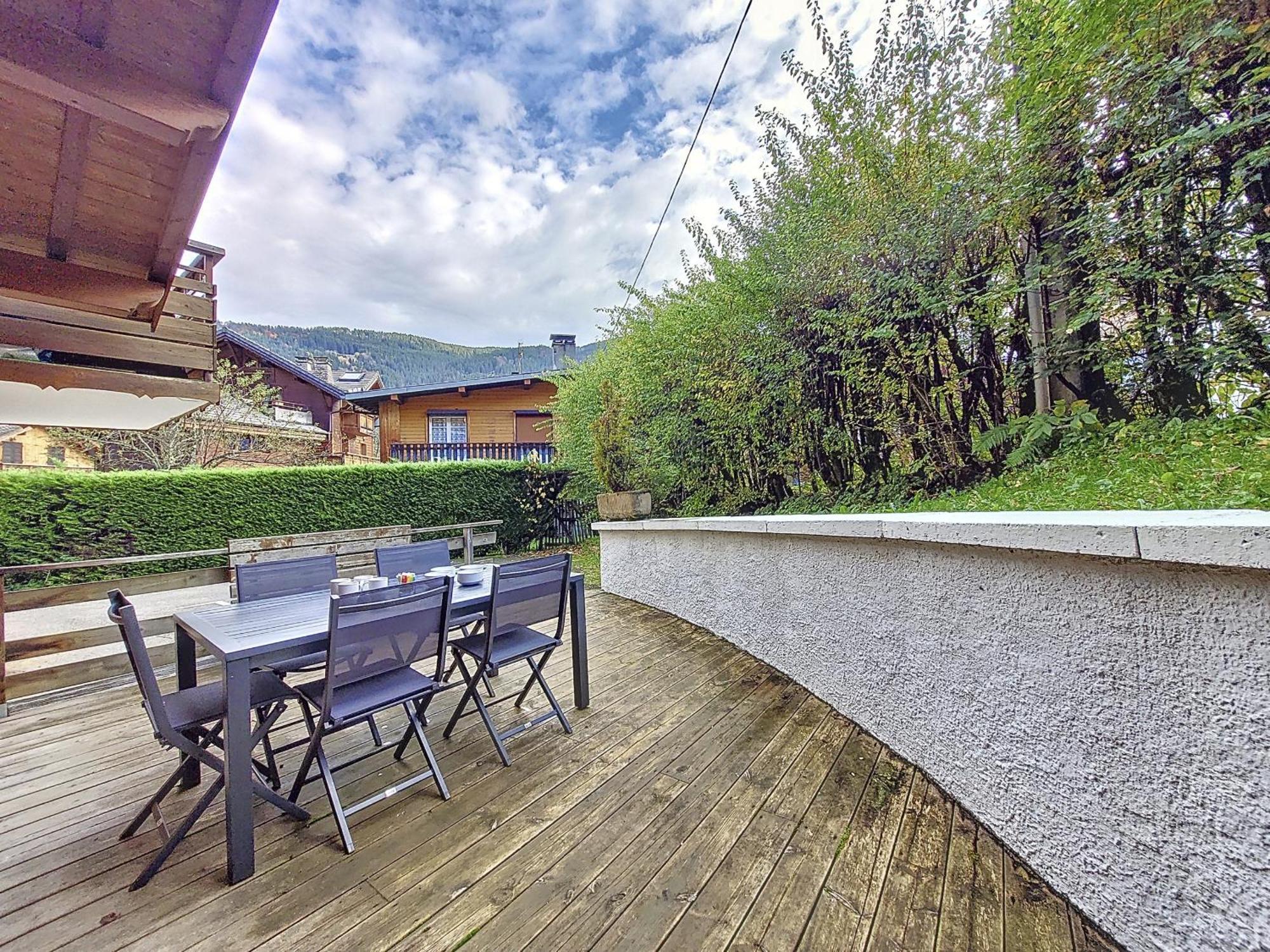Appartement à 600m des remontées mécaniques, centre Morzine, chalet les Joux Esterno foto