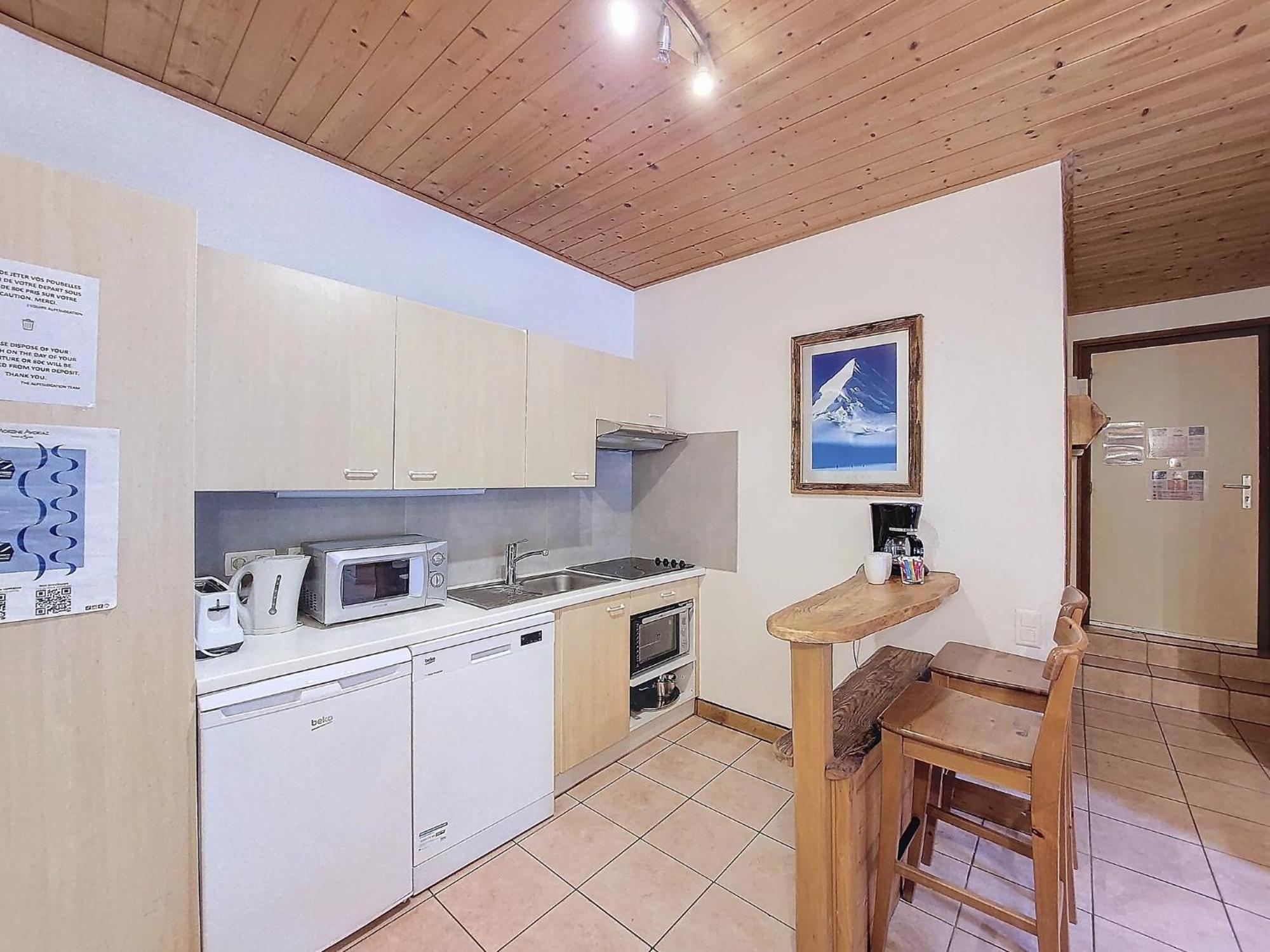 Appartement à 600m des remontées mécaniques, centre Morzine, chalet les Joux Esterno foto